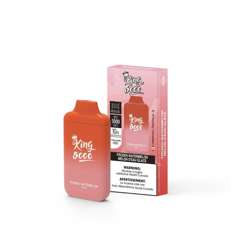 King Nic Free 6k Puffs - Frozen Watermelon