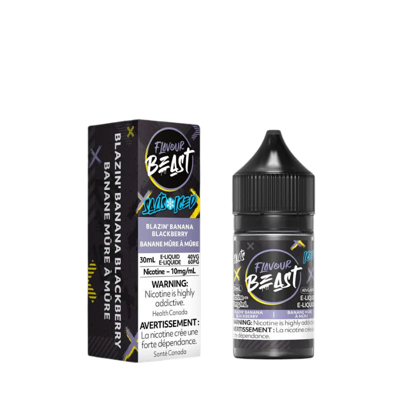 Flavour Beast Salts - Blazin' Banana Blackberry - Wee Shisha N Vape
