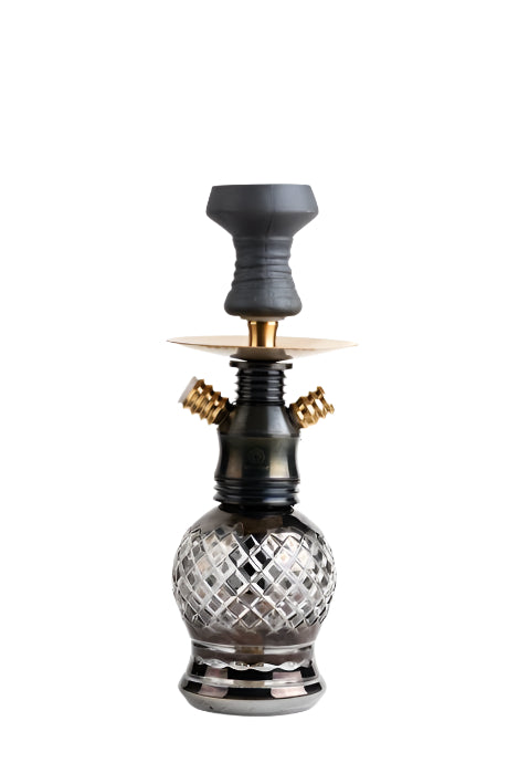 Black COCOYAYA (11") Prince Series DODO 1 Hose Hookah - Hookah - Wee Shisha N Vape