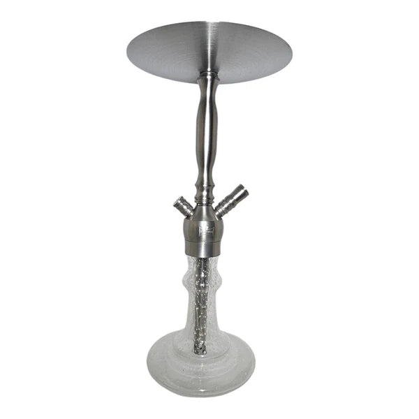 Zanobia Z-18" Hookah-Silver-Wee Shisha N Vape