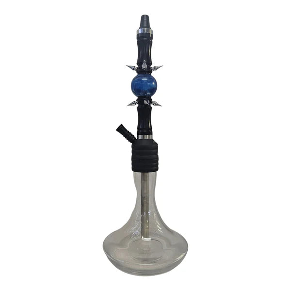 Chelax (20") -Pointy- 1 Hose- Hookah -blue - Wee Shisha N Vape