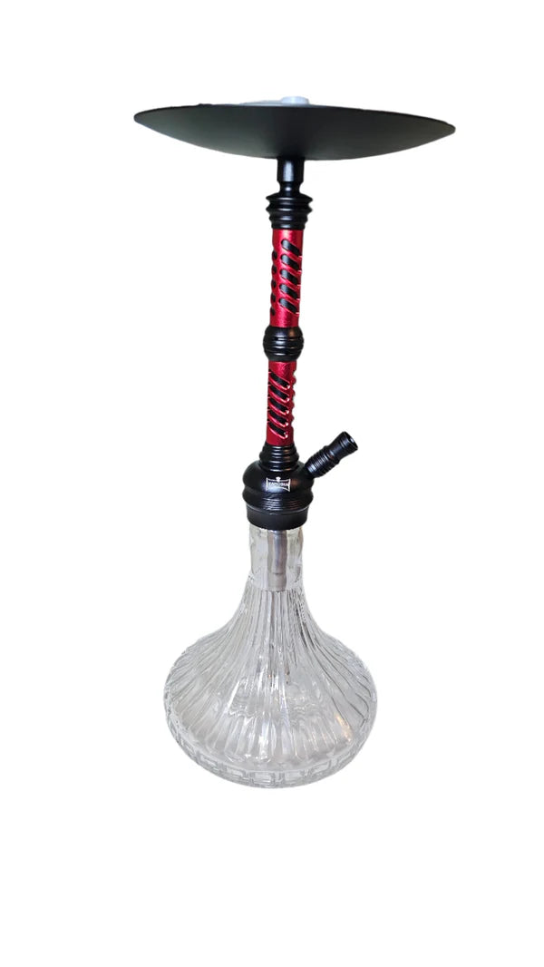 Zanobia 26" "Big Shisha" Hookah Red - Red - Wee Shisha N Vape