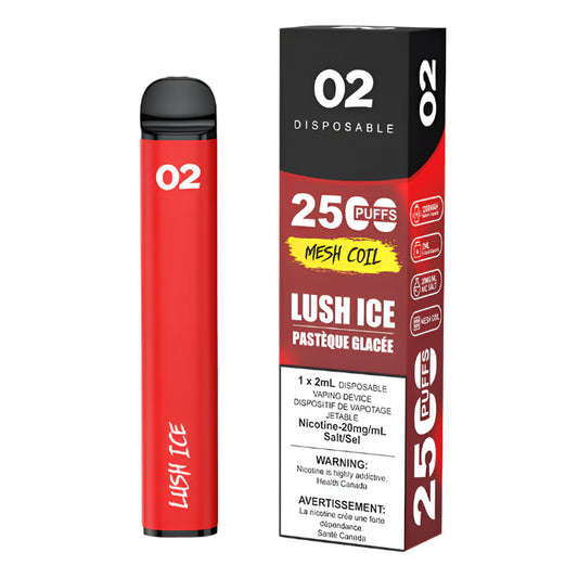 Ovns 02 2500 Puffs - Lush Ice - Wee Shisha N Vape