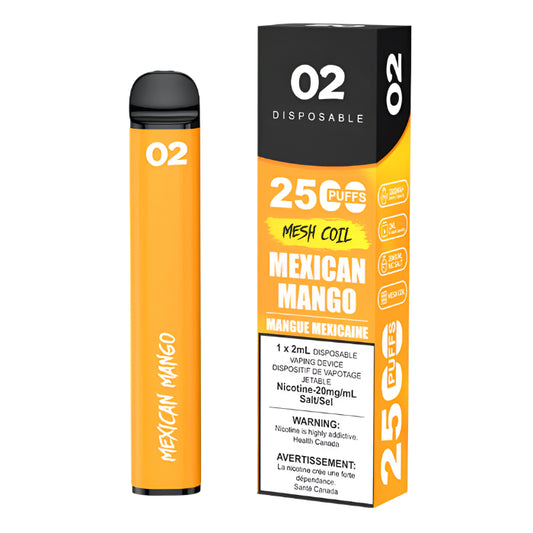 Ovns 02 2500 Puffs - Mexican Mango - Wee Shisha N Vape