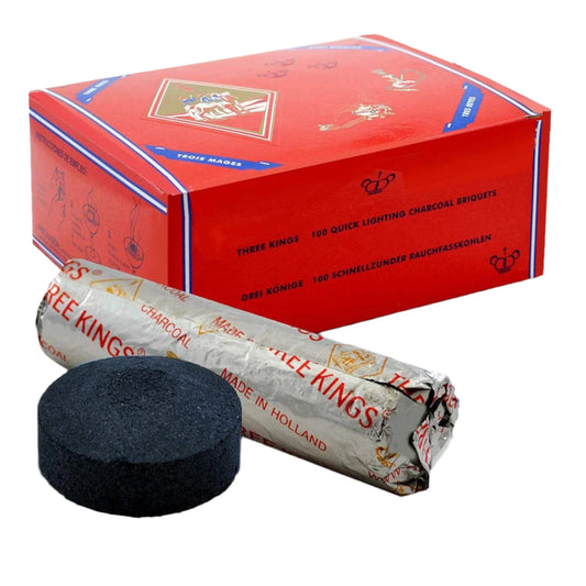 3 Kings Charcoal (Original-Holland) - Hookah Accessories - Wee Shisha N Vape