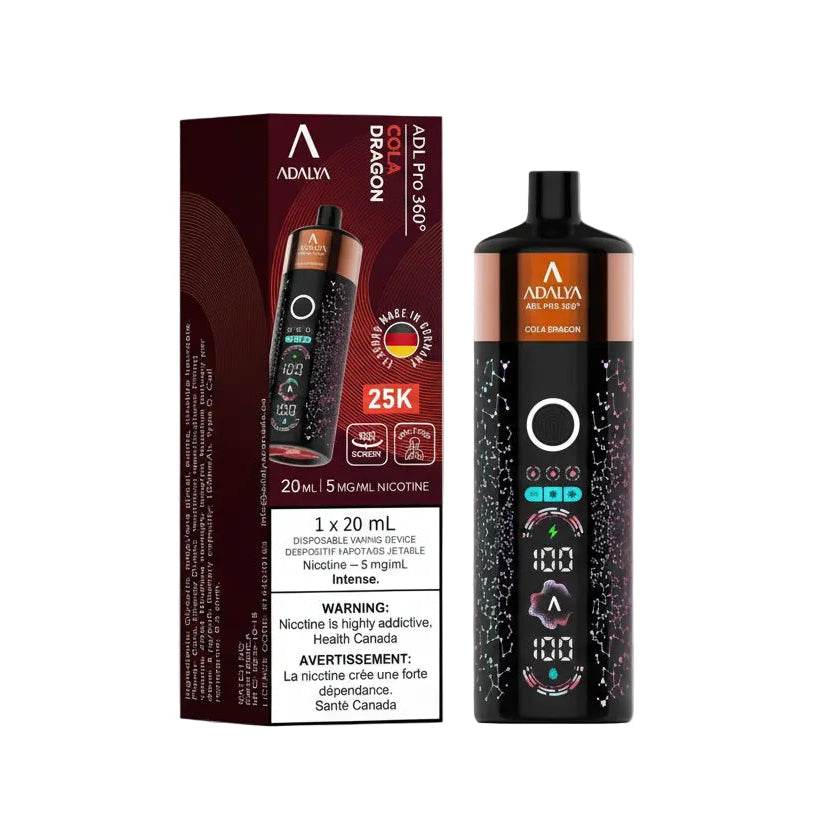 Adalya ADL Pro 25K - Cola Dragon - Hookah Vape - Wee Shisha N Vape