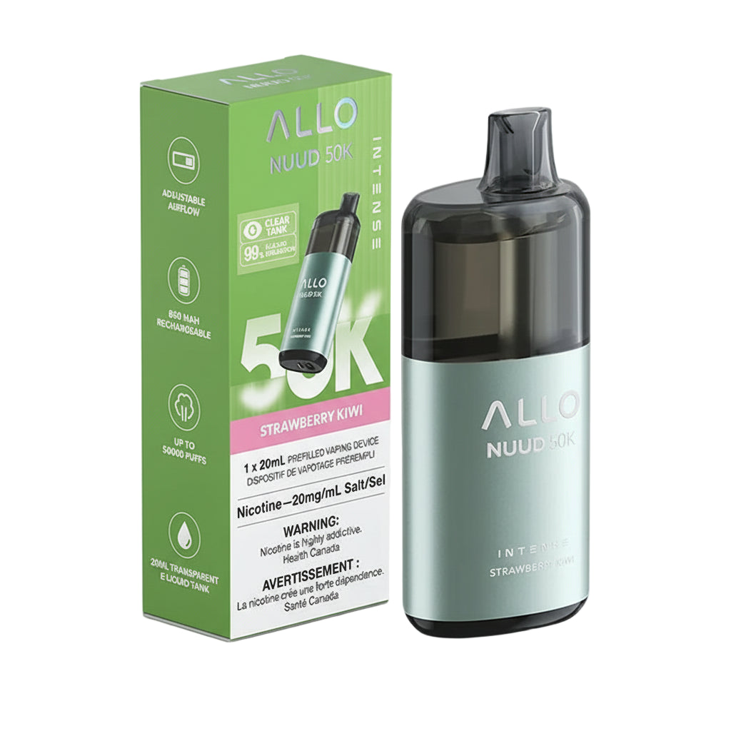 Allo Nuud 50K - Strawberry Kiwi - Wee Shisha N Vape
