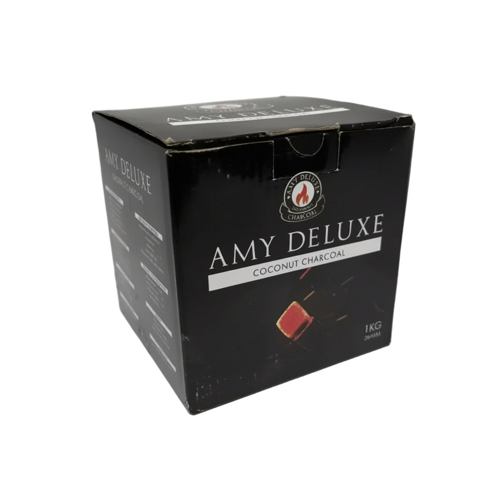 Amy Deluxe Charcoal 64pc - Wee Shisha N Vape