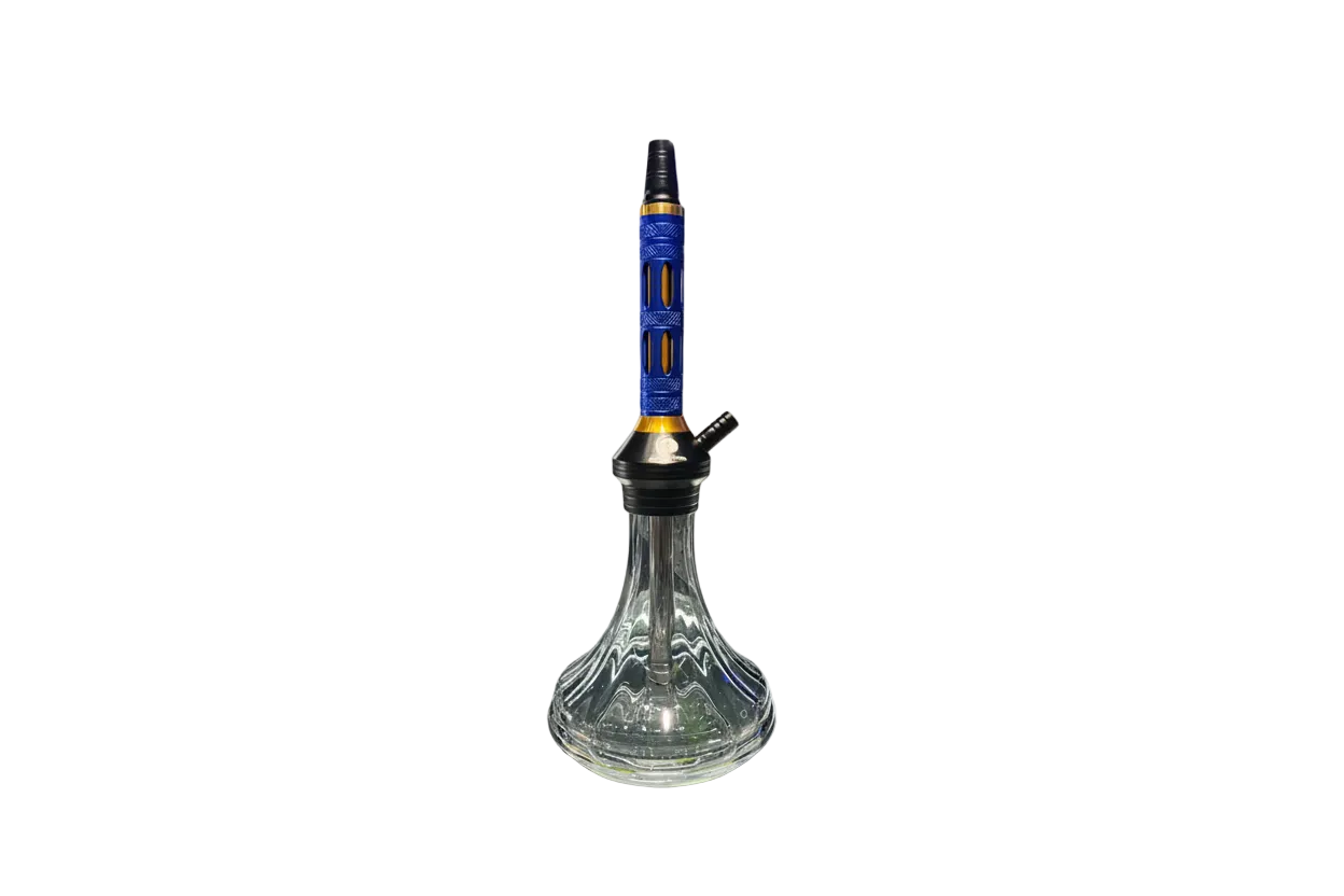 Blue - 7 Star Small-1 Hookah - Wee Shisha N' Vape
