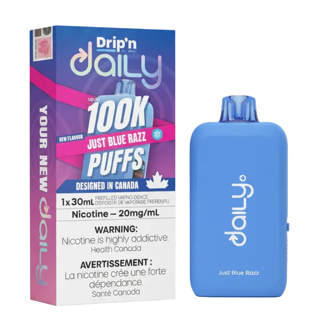 Drip'n Daily 100K - Just Blue Razz