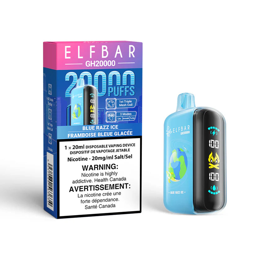 Elf Bar GH20000 -Blue Razz Ice- disposable - wee shisha n vape