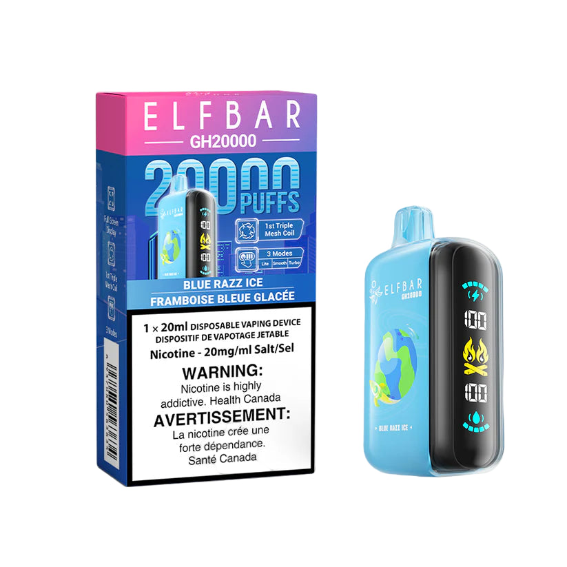 Elf Bar GH20000 - Blue Razz Ice - disposable - wee shisha n vape