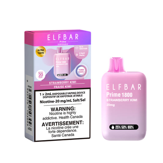 ELFBAR-Prime-1800Puffs-Strawberry Kiwi-Wee Shisha N Vape