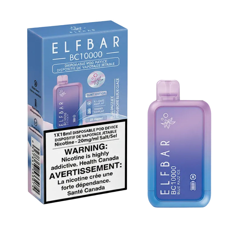 Elf Bar BC10000 - Blue Razz Ice - Disposable - Wee Shisha N Vape
