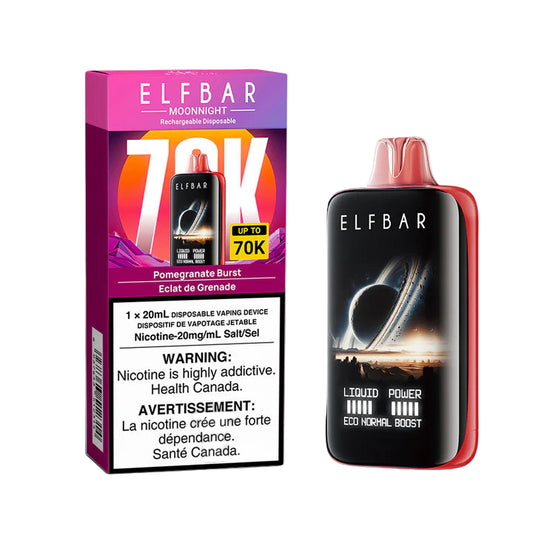 Elf Bar Moonnight 70K - Pomegranate Burst - Wee Shisha N Vape
