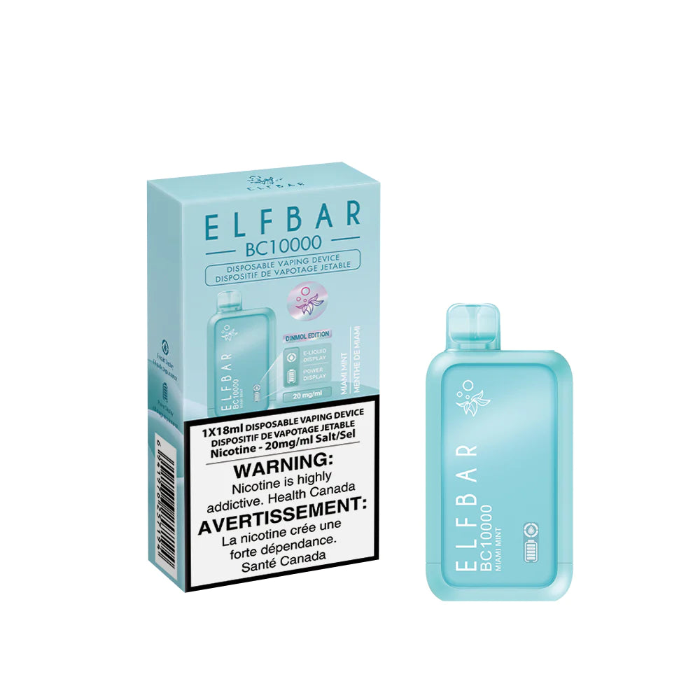 Elf Bar BC10000 - Miami Mint - Disposable - Wee Shisha N Vape