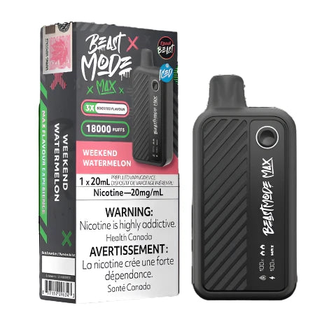Flavour Beast - Mode Max - 18k - Weekend Watermelon - Wee Shisha N Vape