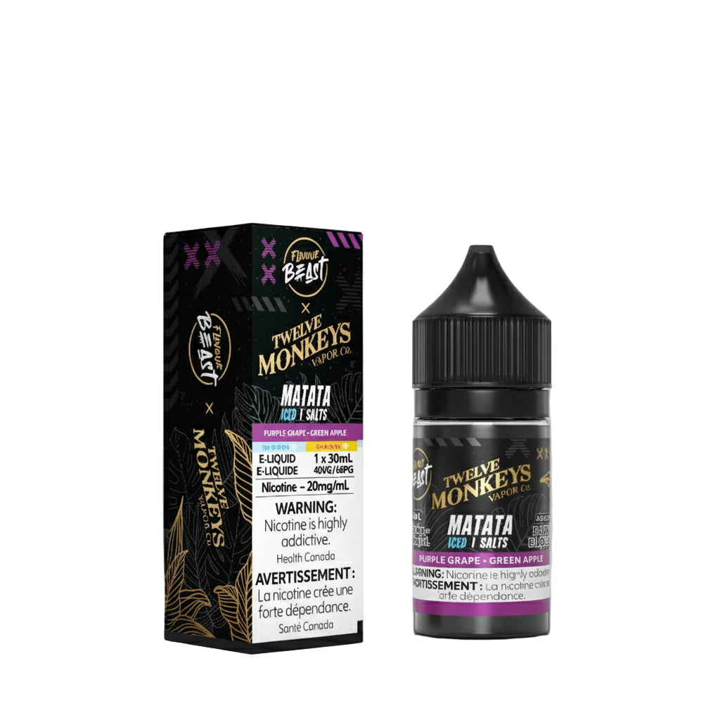 Flavour Beast x Twelve Monkeys E-Liquid - Matata Iced Salt - Wee Shisha Vape