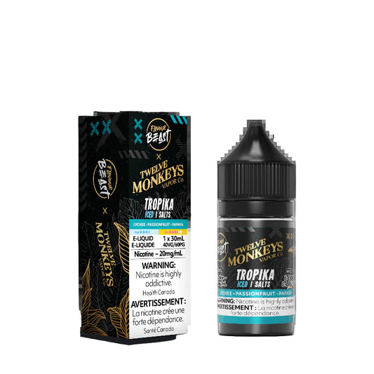 Flavour Beast x Twelve Monkeys E-Liquid - Tropika Iced Salt - Wee Shisha N Vape