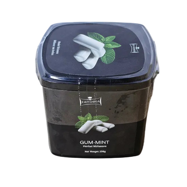 Zanobia Herbal Molasses (250g) - Gum With Mint - Wee Shisha N Vape