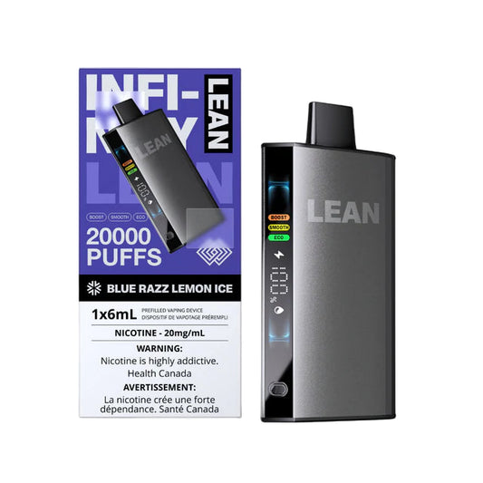 Infinity Lean 20k Puffs - Blue Razz Lemon Ice - Wee Shisha N Vape