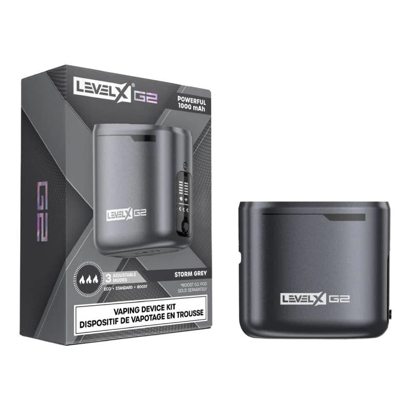 Level X G2 Device - Storm Grey - Wee Shisha N Vape