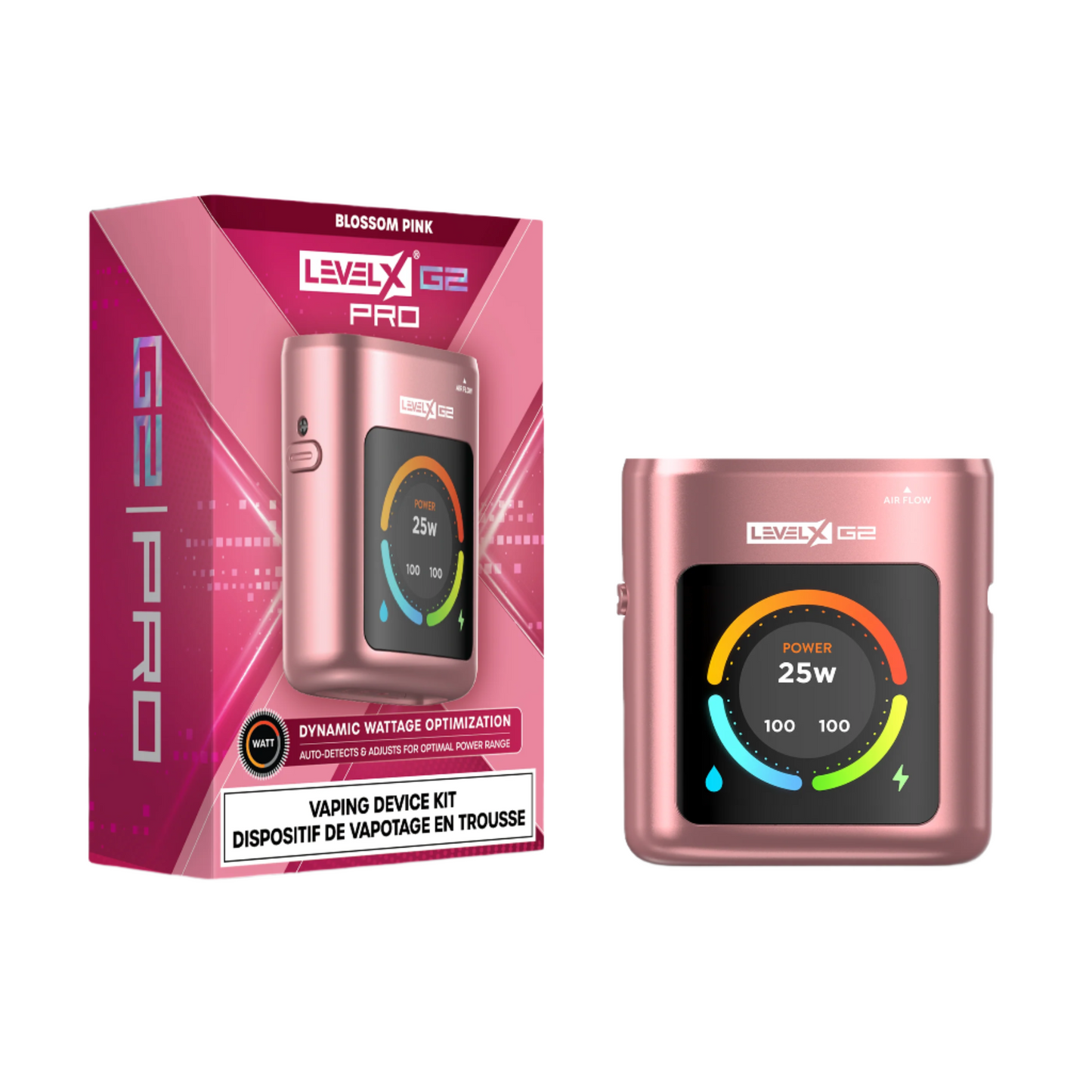 Level X Boost G2 1000 Device Kit - Pink - Wee Shisha N Vape