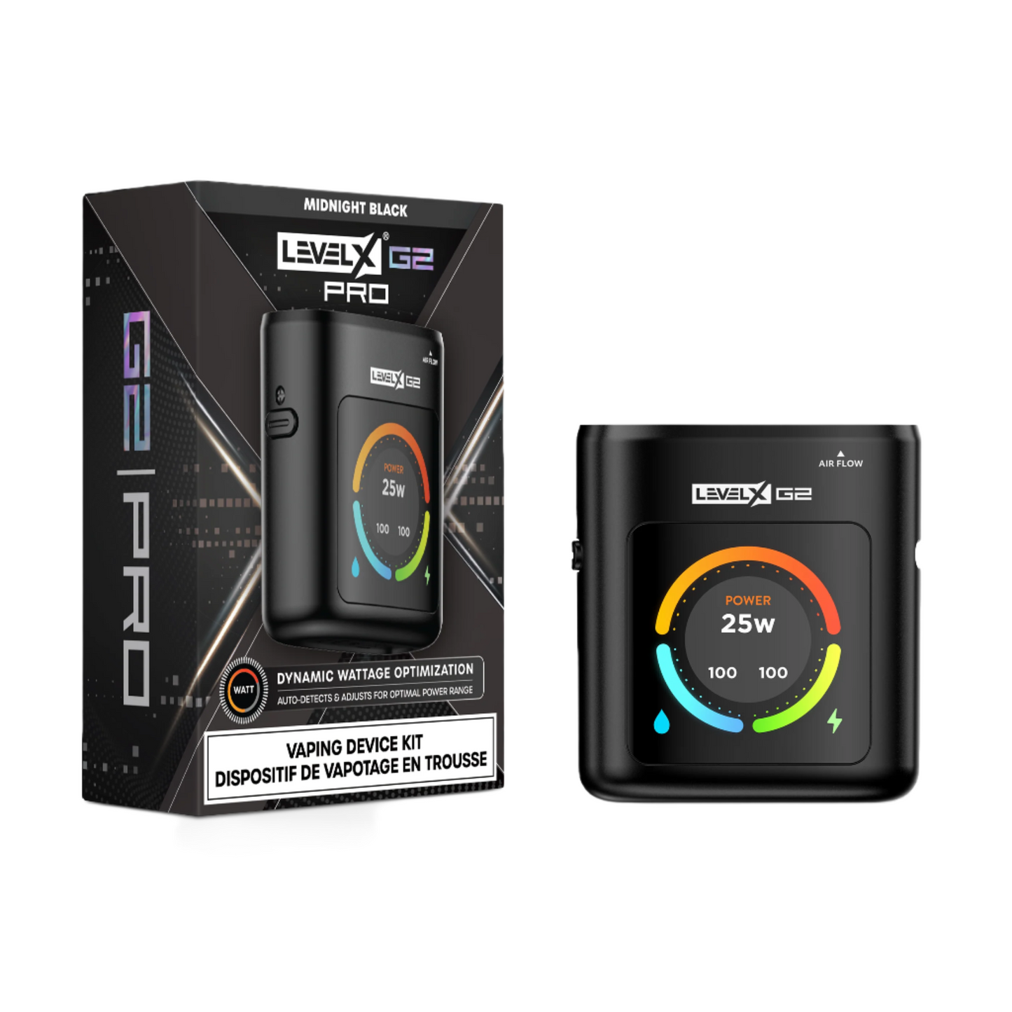 Level X Boost G2 1000 Device Kit - Black - Wee Shisha N Vape