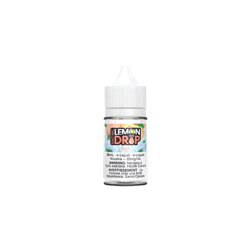 Salt Nic - Lemon Drop Ice-Peach-Bold 50-30ML-20MG-Wee Shisha N Vape