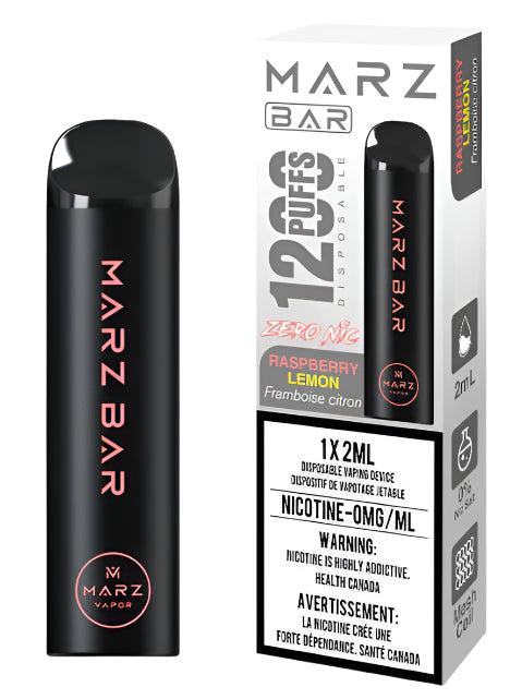 Marz Bar-1200 Puffs - Raspberry Lemon - Wee Shisha N Vape