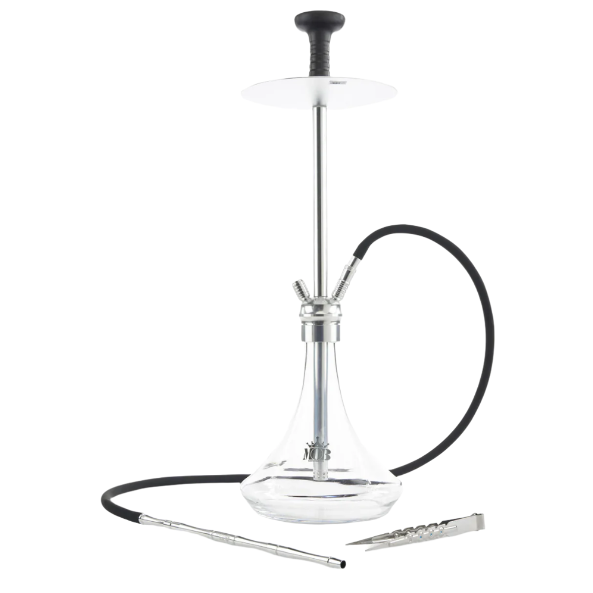 Mob - Ghost Hookah - Silver - Wee Shisha N Vape