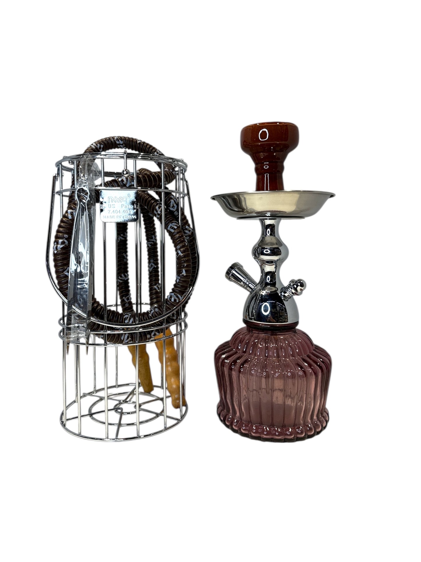MYA QT Basket Hookah - Red - Wee Shisha N Vape