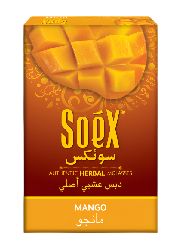 Soex Herbal Molasses 50g - Mango - Hookah Molasses - Wee Shisha N Vape