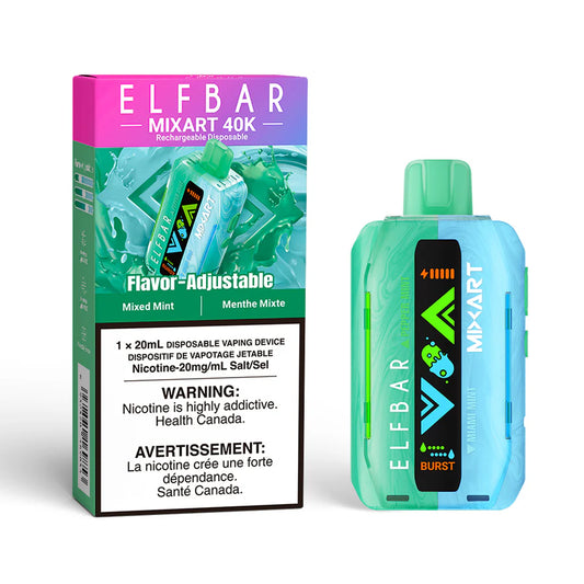 Elfbar MixArt 40k - Mixed Mint - Wee Shisha N Vape
