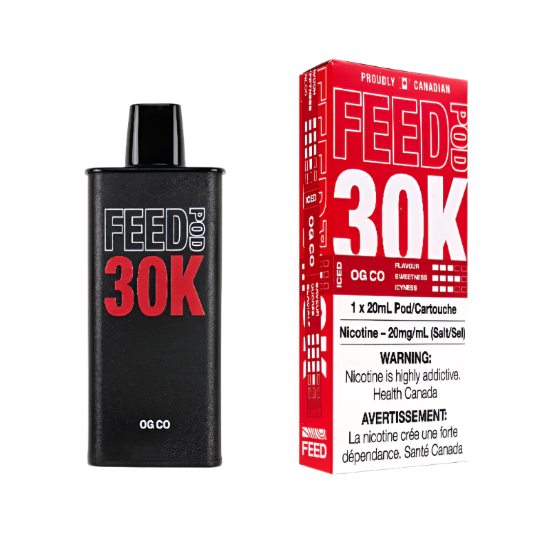 Feed 30K Pod - OG CO - Wee Shisha N Vape