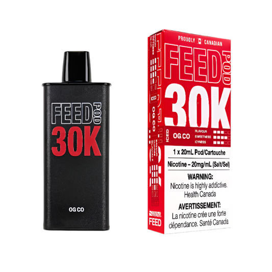Feed 30K Pod - OG CO - Wee Shisha N Vape