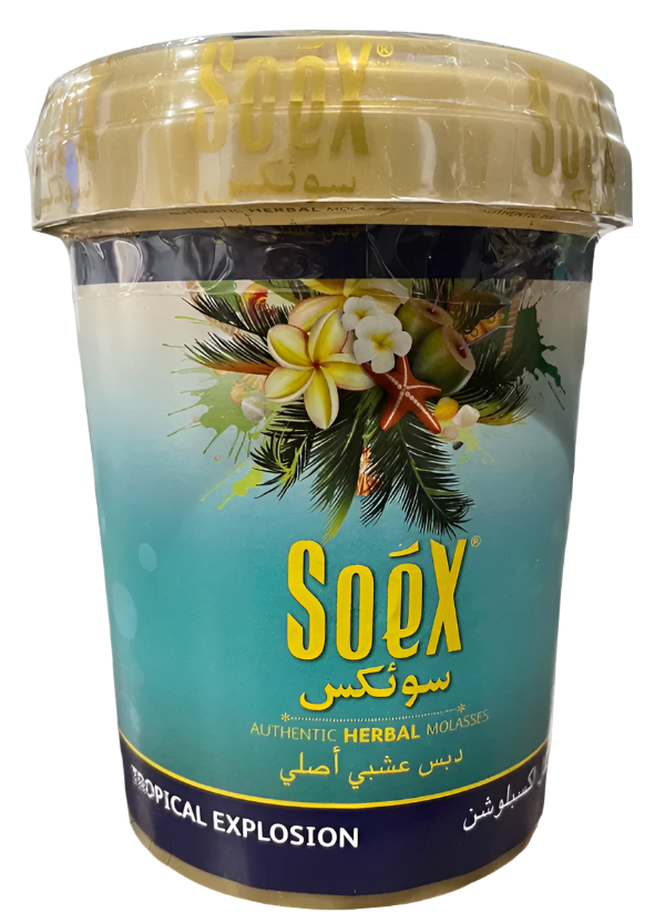 Soex Herbal Molasses 250g - Tropical Explosion - Wee Shisha N Vape