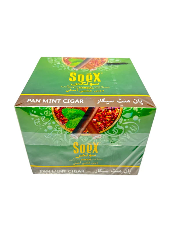 Soex Herbal Molasses (250g) - Pan Mint Cigar - Wee Shisha N Vape