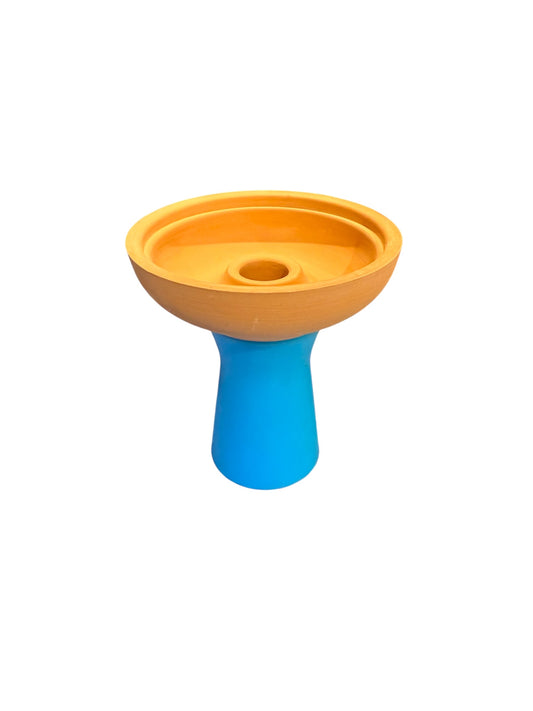 Hookah Bowl Silicone Type 3 - Blue - Wee Shisha N Vape