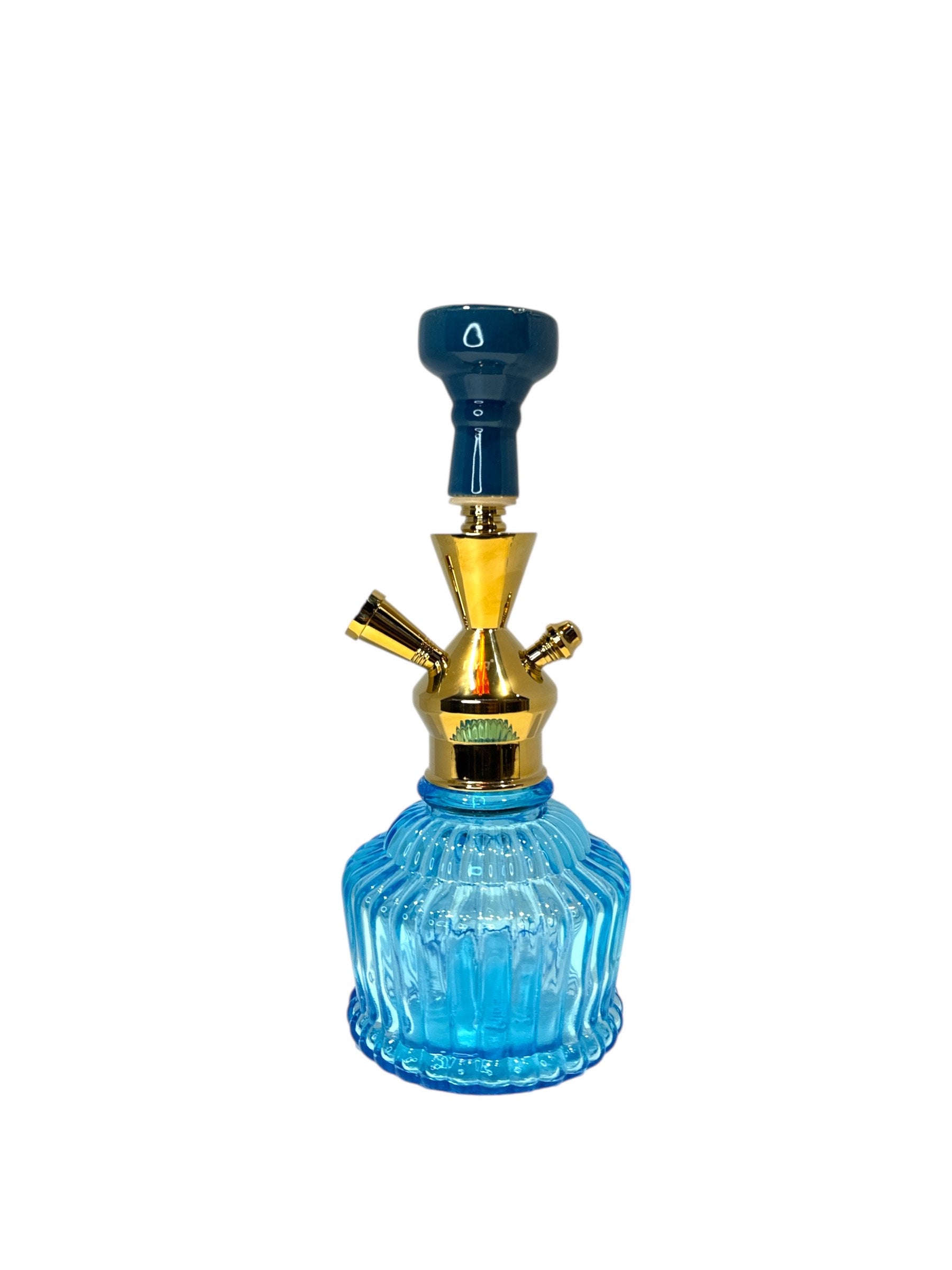MYA Flora Case Hookah - Blue - Wee Shisha N Vape
