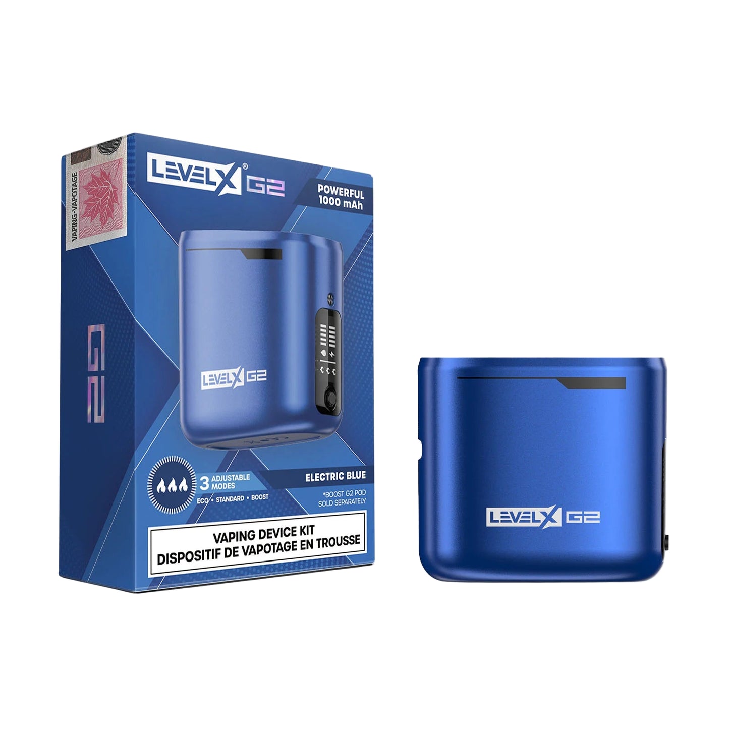 Level X G2 Device - Electric Blue -Wee Shisha N Vape