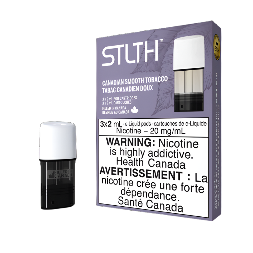 Stlth Pod - Canadian Smooth Tobacco - Wee Shisha N Vape
