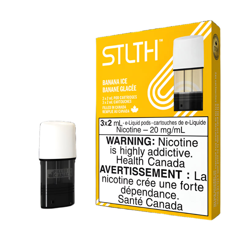 Stlth Pod - Banana Ice - Wee Shisha N Vape
