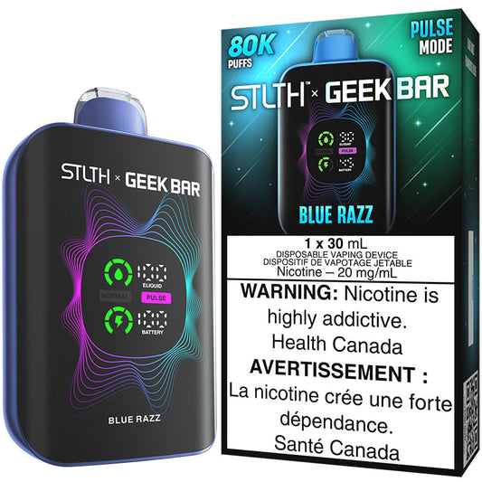 STLTH x Geek Bar 80k - Blue Razz -  Wee Shisha N Vape