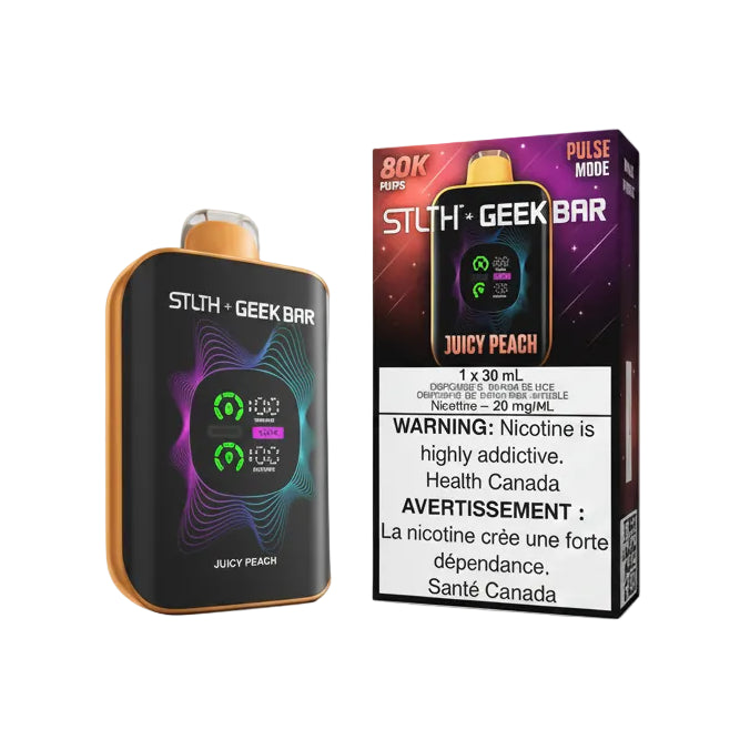 STLTH x Geek Bar 80k - Juicy Peach - Disposable Vape - Wee Shisha N Vape