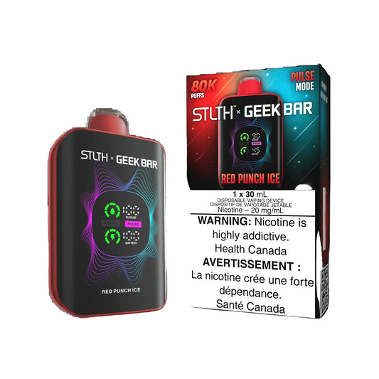 STLTH x Geek Bar 80k - Red Punch Ice - Wee Shisha N Vape