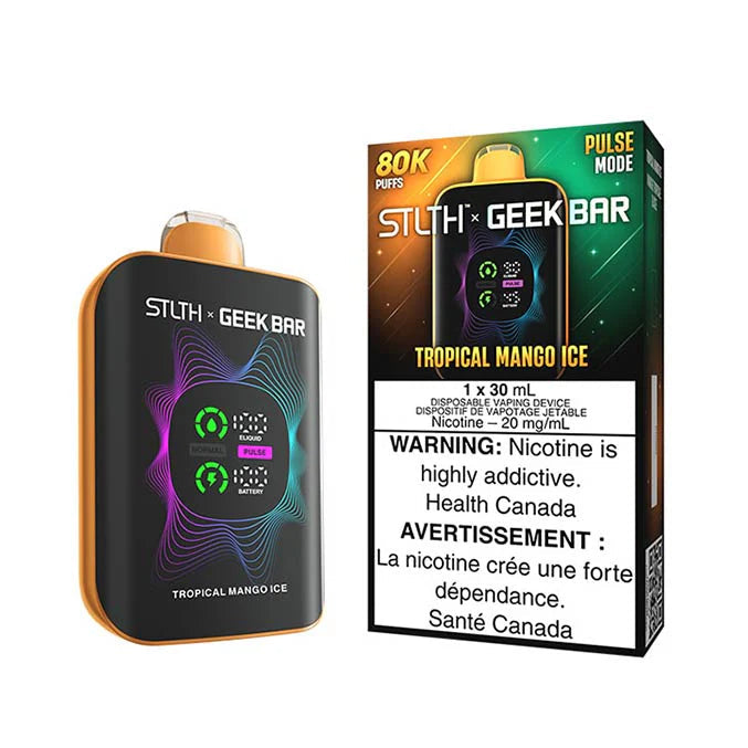 STLTH x Geek Bar 80k - Tropical Mango Ice - Wee Shisha N Vape