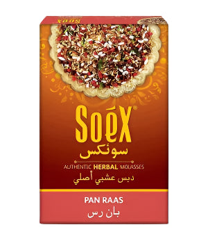 Soex Herbal Molasses -50g - Pan Raas-Wee Shisha N Vape