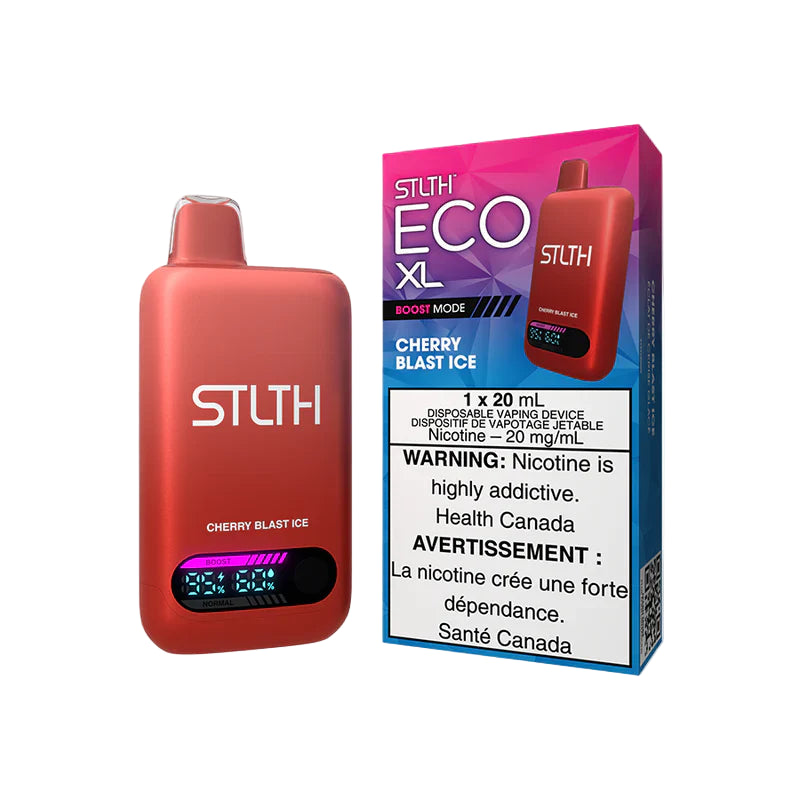 Stlth ECO XL - Cherry Blast Ice - Wee Shisha N Vape