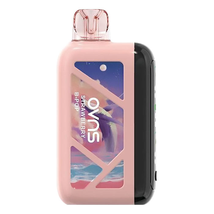Strawberry B-Pop - OVNS 50K Pioneer - Wee Shisha NN' Vape